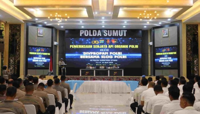 Propam dan SLOG Mabes Polri Periksa Senpi Polda Sumut, Tegaskan Larangan Penyalahgunaan
