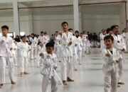 Ribuan Peserta Ikuti UKT Taekwondo Kota Medan, Aksi Siswa SD AN Nizam Curi Perhatian
