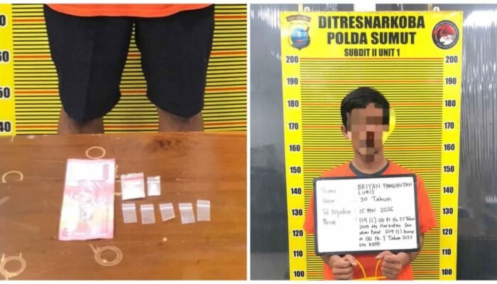 Gang Impian Medan Deli Digerebek, Pengedar Sabu Ditangkap Saat Transaksi Terselubung