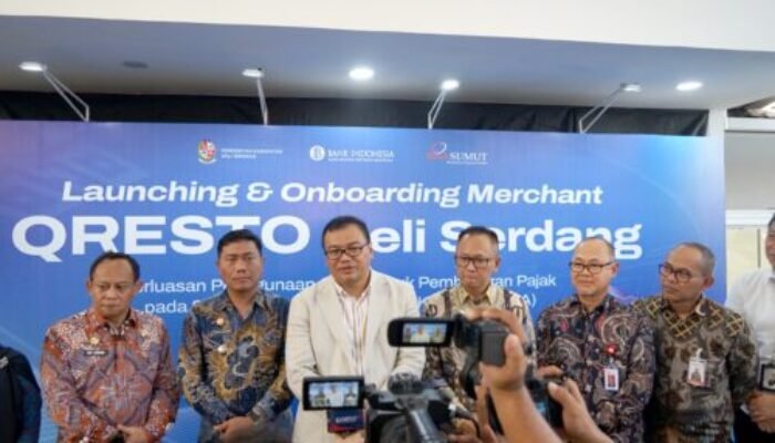 Bank Sumut dan Pemkab Deli Serdang Luncurkan QResto, Inovasi Digital untuk Optimalkan Pajak Daerah