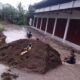 Diduga Bangunan Asal Jadi, Kantor Koperasi Merah Putih di Tunggurono Binjai Terendam Banjir