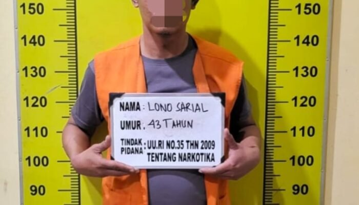 Berani Simpan Narkoba, Pria 43 Tahun Dibekuk Satresnarkoba Polresta Deli Serdang