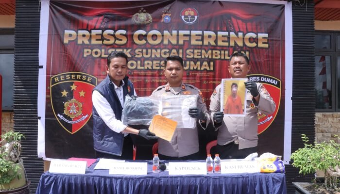 Polsek Sungai Sembilan Ungkap Kasus Pembunuhan, Pelaku Ditangkap Usai Bersembunyi 1,5 Bulan