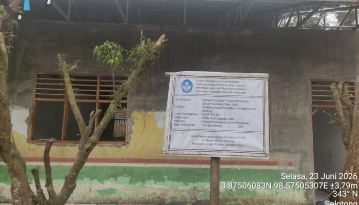 Rehab SDN 050705 Selotong Disorot Publik, Konstruksi Diduga Asal-jadi dan Terindikasi Korupsi