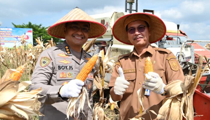 Polda Riau Dukung Swasembada Jagung, Karo SDM: Polri Jadi Penggerak Kolaborasi Ketahanan Pangan