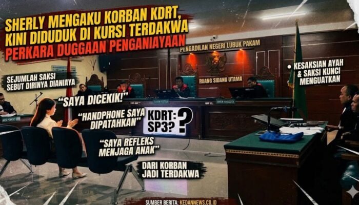 Sherly Mengaku Korban KDRT, Kini Duduk di Kursi Terdakwa dalam Perkara Dugaan Penganiayaan, Sejumlah Saksi Sebut Dirinya Dianiaya