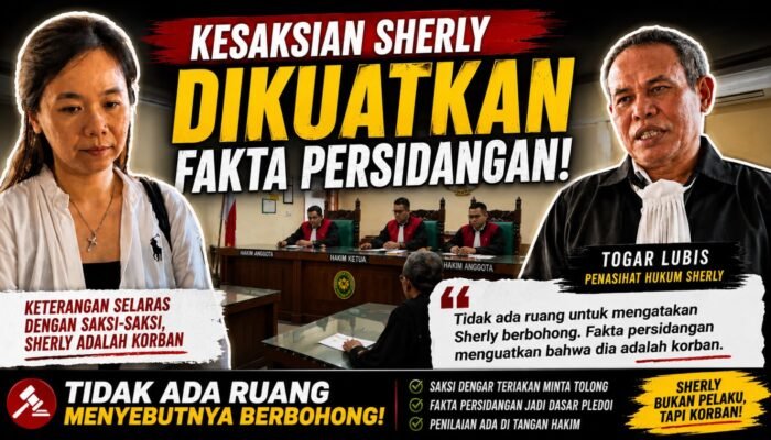 Kuasa Hukum: Kesaksian Sherly Dikuatkan Fakta Persidangan, Tidak Ada Ruang Menyebutnya Berbohong