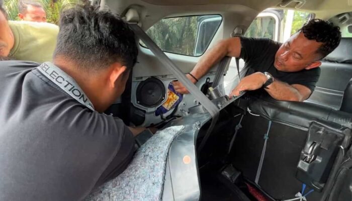 Polrestabes Medan Bongkar Modus Baru Pengiriman Sabu 24 Kg, Disembunyikan Dalam Dinding Mobil Menuju Jakarta