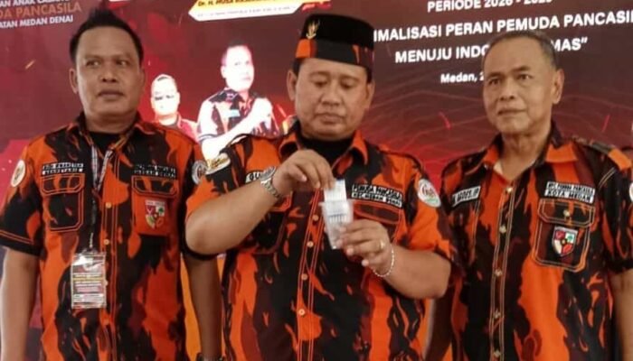 Guntur Sahputra Kembali Nahkodai Pemuda Pancasila Medan Denai untuk Periode 2026–2029
