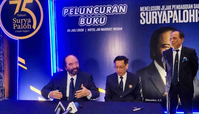 Peluncuran Buku Suryapalohisme di Medan, Surya Paloh Sebut Sebagai Apresiasi Berharga atas Perjalanan Pengabdiannya