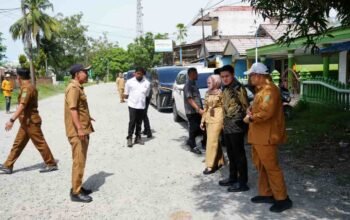 Ruas Jalan Provinsi di Pangkalan Susu Diusulkan Masuk Perbaikan TA 2027, Ricky Anthony Tinjau Langsung Bersama OPD