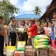 Polres Tapanuli Tengah Distribusikan Bantuan Pangan bagi Korban Banjir di Hutanabolon