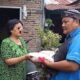 Relawan KSJ Antar Bantuan Langsung ke Rumah Warga Prasejahtera di Perbatasan Medan-Deli Serdang