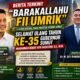 Dr. M. Sa’i Rangkuti: Barakallahu Fii Umrik Gubernur Sumut Bobby Nasution, Semoga Selalu Diberi Kesehatan dan Kesuksesan Memimpin