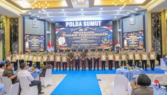 Kapolda Sumut Apresiasi Satker Berkinerja Unggul, Belasan Polres Raih Pengakuan atas Reformasi Birokrasi dan Layanan Publik