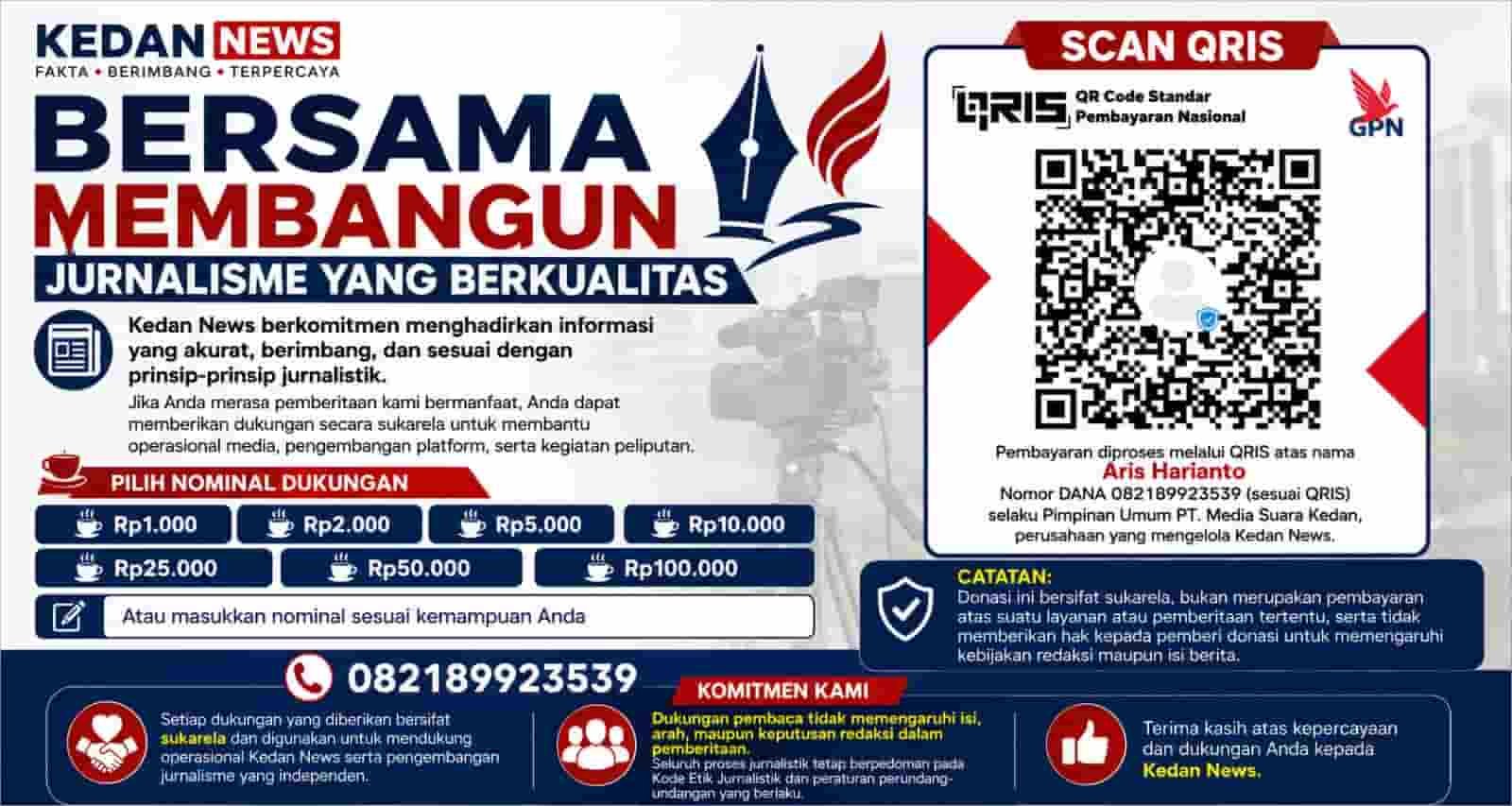 Bersama Membangun Jurnalisme yang Berkualitas - Kedan News