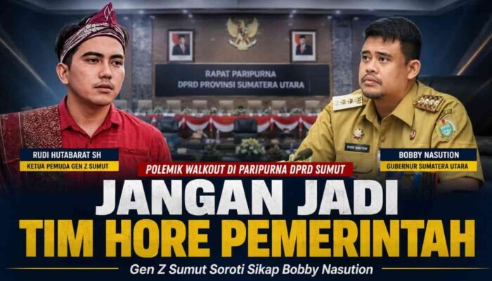 Walkout Bobby Nasution Picu Sorotan, Gen Z Sumut Sebut Hanya Bikin Kebisingan Publik