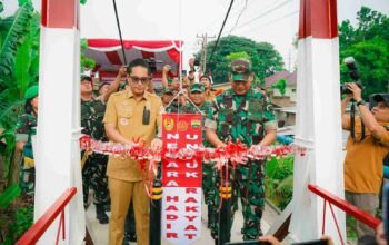 Akses Warga Tiga Kecamatan Pulih, Jembatan Perintis Garuda Kini Resmi Difungsikan