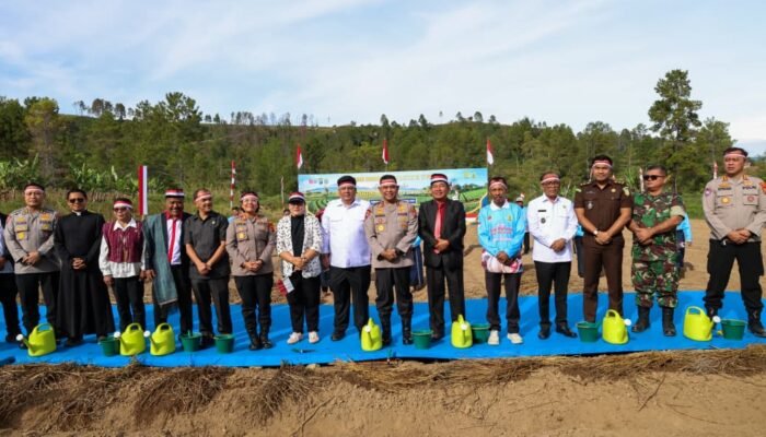 Polda Sumut Gerakkan Lahan 6,16 Hektare, Swasembada Bawang Putih Dikebut di 9 Daerah