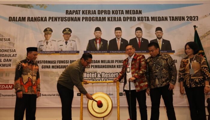 Raker DPRD Medan Bahas Ekonomi 2027, Rico Waas Minta Pemko Lebih Responsif