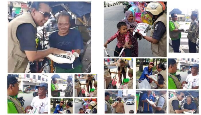 Sedekah Jumat KSJ Menyasar Pekerja Jalanan, Kisah Haru dari Medan