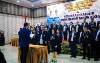 LP3KD Medan Dikukuhkan, Rico Waas Dorong Pesparani Jadi Agenda Berkelanjutan