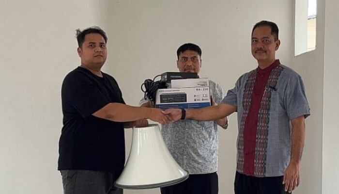 Sistem Audio Polmed Kini Lengkapi Mushola Al Furqon Medan Denai
