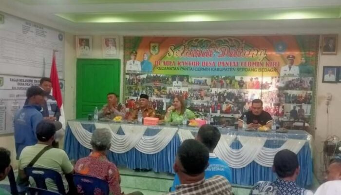 Badikenita Br Sitepu Serap Aspirasi Nelayan Pantai Cermin, BPJS dan Solar Jadi Keluhan Utama