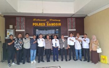 Dr. M. Sa’i Rangkuti SH MH Soroti Pelayanan Pelanggan dan Penerapan KUHP dalam Kunjungan ke Polres Samosir