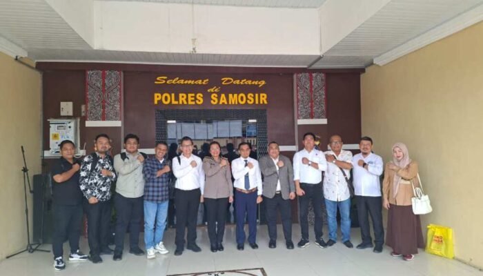 Dr. M. Sa’i Rangkuti SH MH Soroti Pelayanan Pelanggan dan Penerapan KUHP dalam Kunjungan ke Polres Samosir