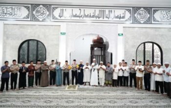 Kapolda Sumut Ajak Jamaah Masjid Muslimin Teladan Perangi Narkoba dan Jaga Kamtibmas