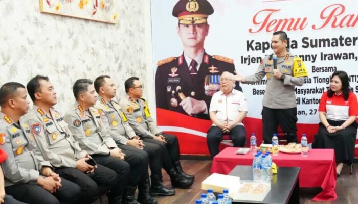 Kapolda Sumut Sonny Irawan Bertemu Pengurus INTI, Ajak Masyarakat Jaga Persatuan dan Kamtibmas