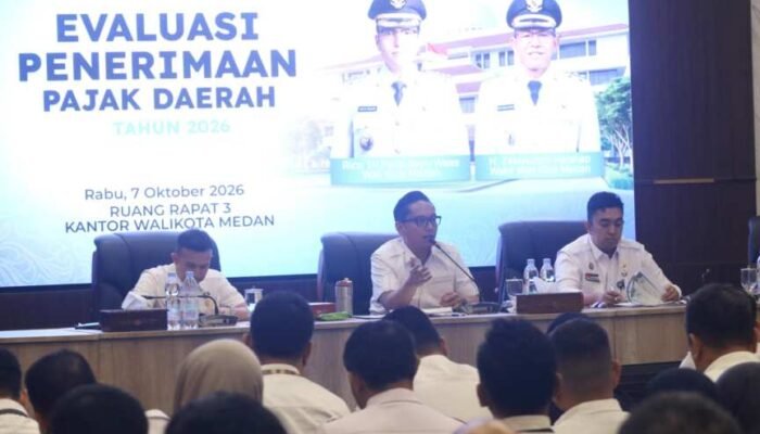 Rico Waas Evaluasi PAD Medan 2026, Bapenda Diminta Punya Target dan Solusi Terukur