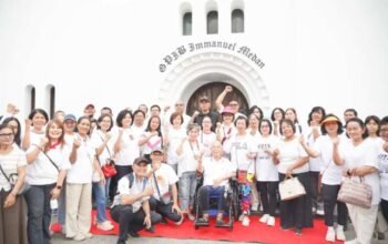 Rico Waas Ajak Jaga Kerukunan Umat Beragama, GPIB Immanuel Medan Didorong Jadi Wisata Rohani